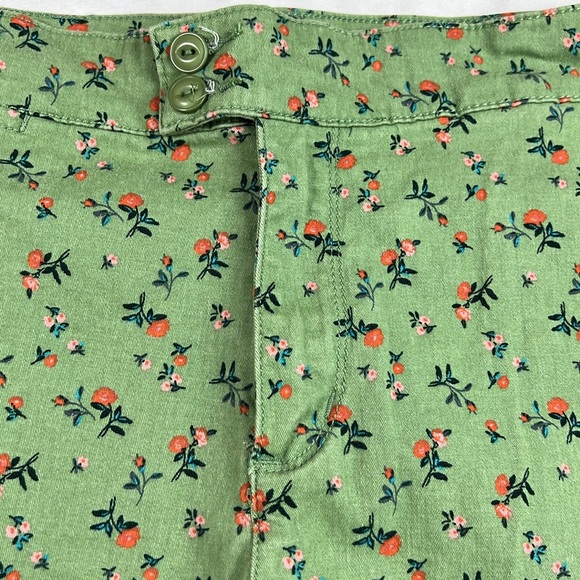 Sanctuary Sz 31 Green Floral Shorts - Picture 4 of 14